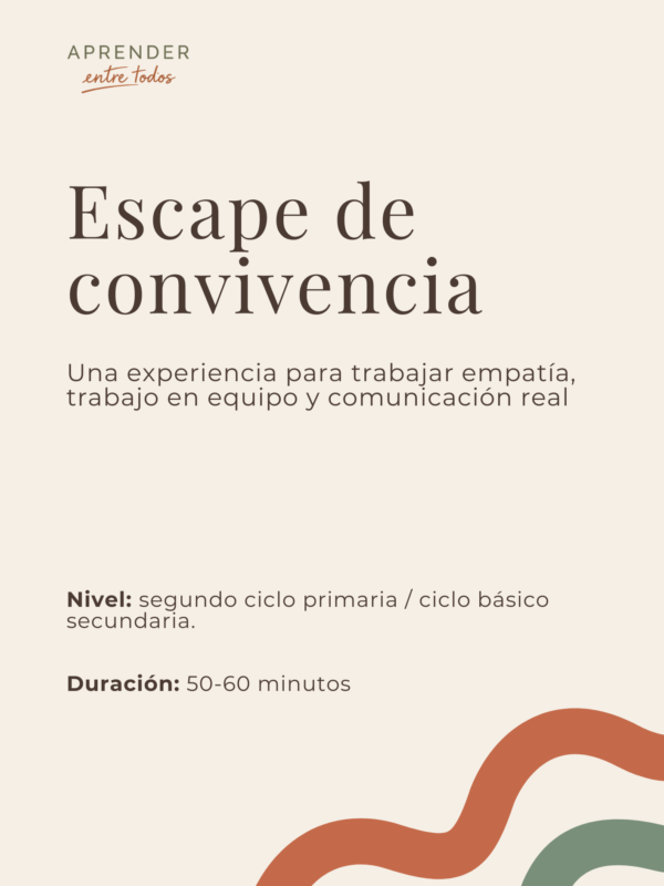 Escape De Convivencia