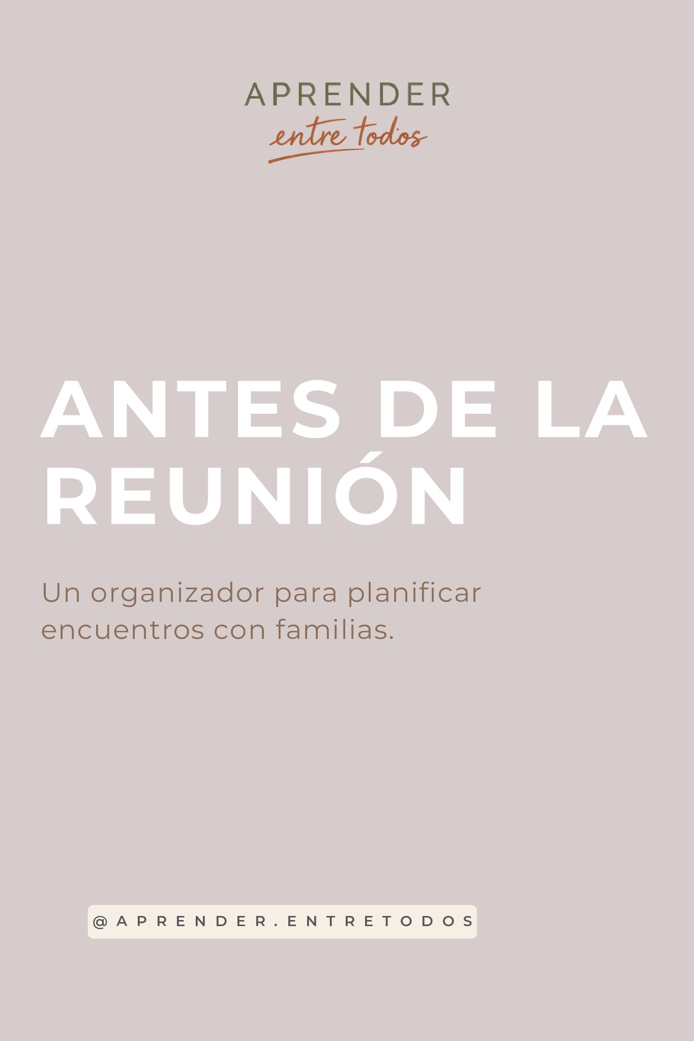 Antes de la reunión